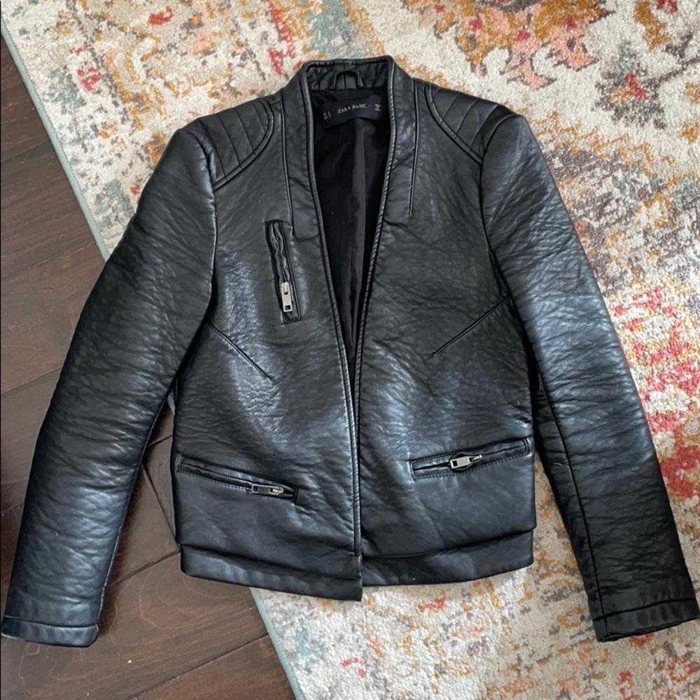Zara Pleather jacket